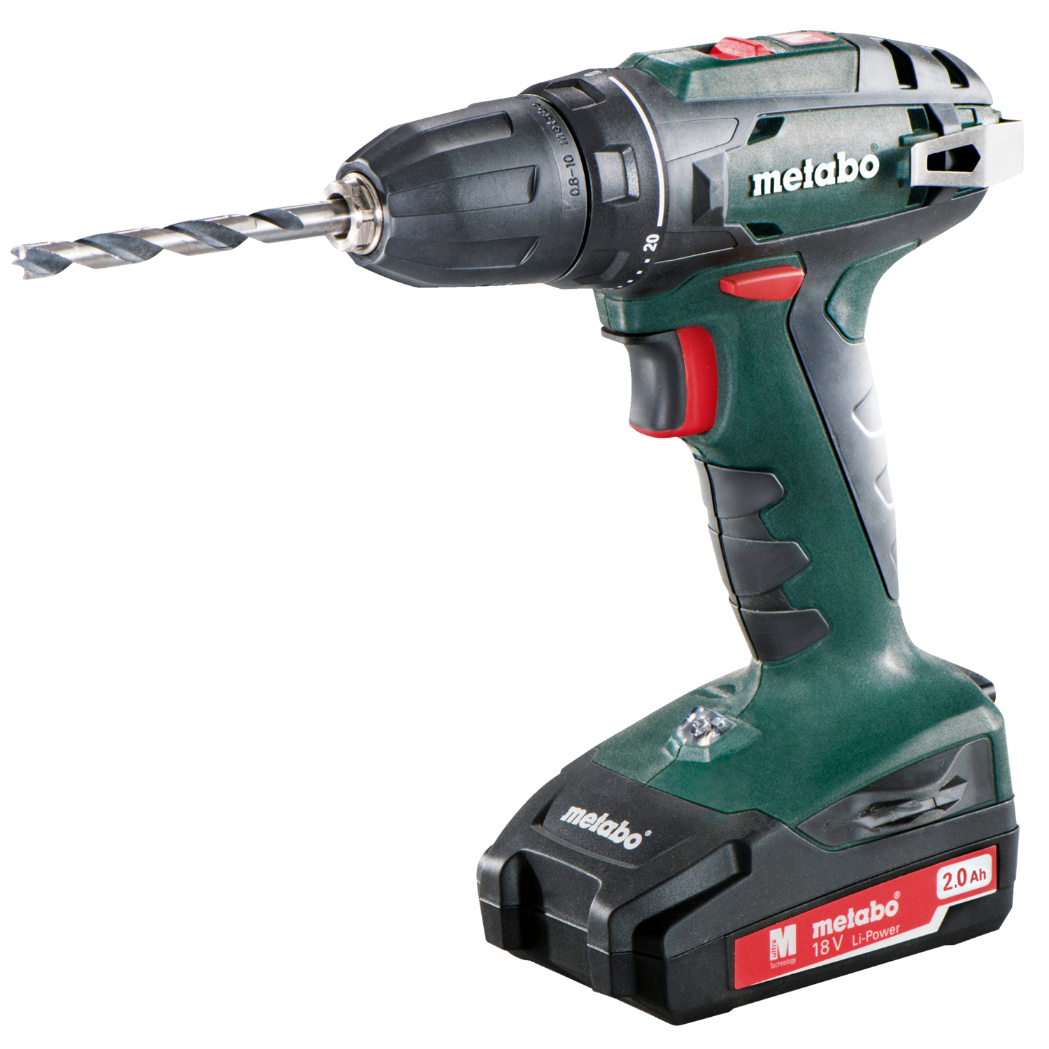 Metabo Akku Boremaskine Model BS18 Inkl 2x2 0 Ah Batterier