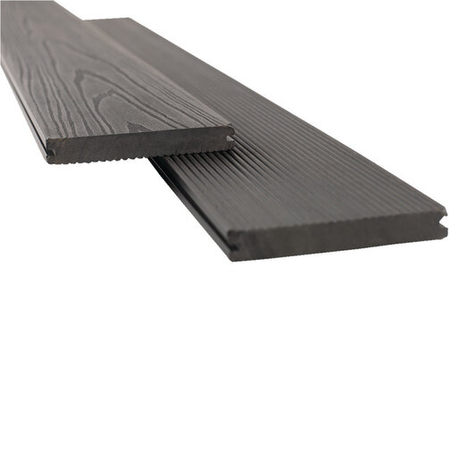 Kirkedal terrasseplank Solid Black 18 x 130 x 4000 mm