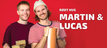 Martin og Lucas fra rødt hus Nybyggerne 