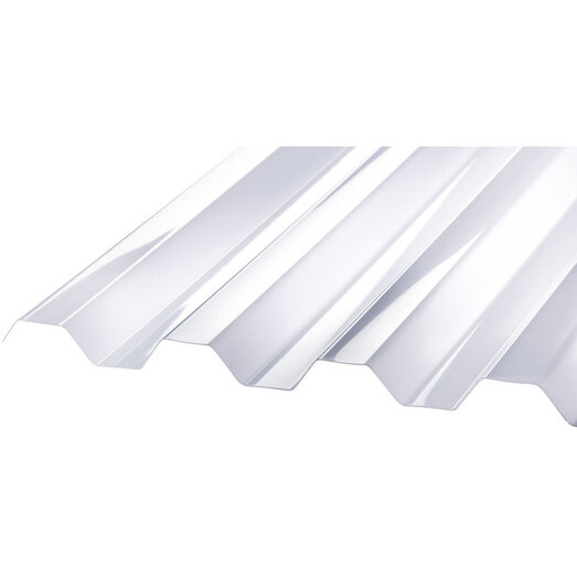 Sunlux Hi PVC trapez tagplade opal 1039x2440x0,8 mm.