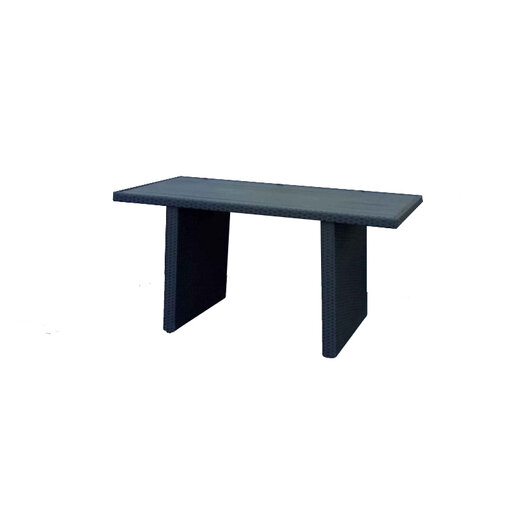 Søndervig loungebord stål/polyrattan sort - Outlet (Læs beskrivelse vedr. fejl og mangler)