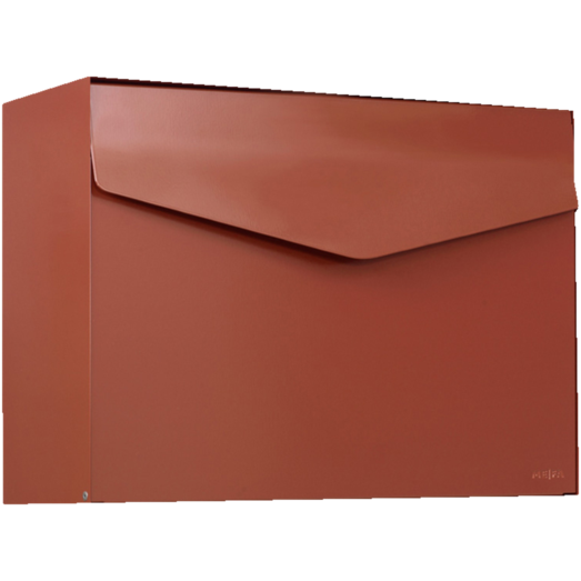 ME-FA postkasse Letter (111) kobberbrun med ME-FA lås