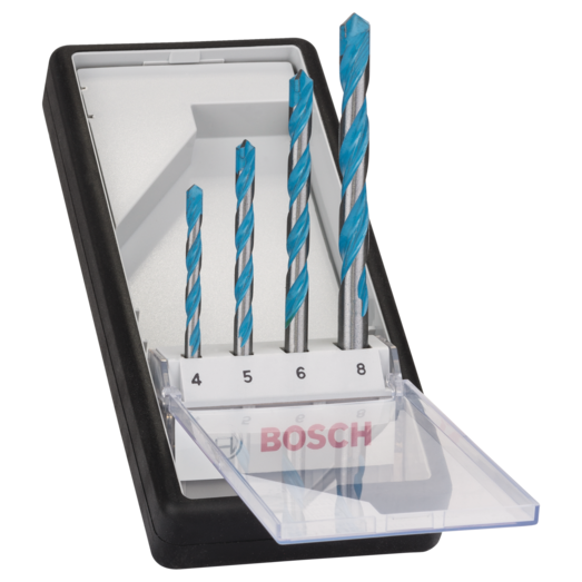 Bosch multi borsæt Ø4-8 mm. Robustline 4 dele