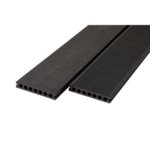 Terrassebrædder Nordic Deck Shield sort komposit 22x140x3600 mm