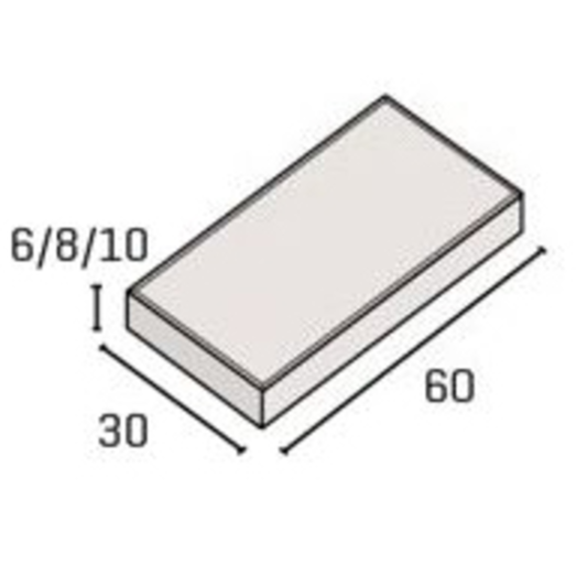 IBF Flise modul 30, 30x60x8 cm, antracit