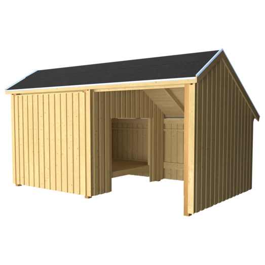Plus Multi Shelter 2 moduler med shelter og opholdsrum