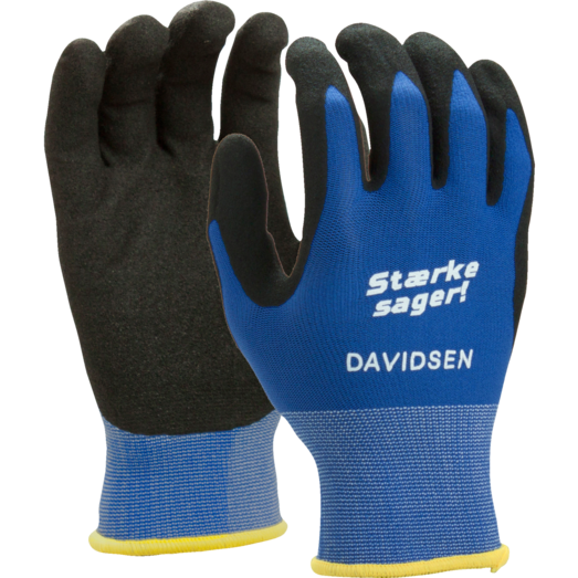 Davidsen Flex handsker blå/sort