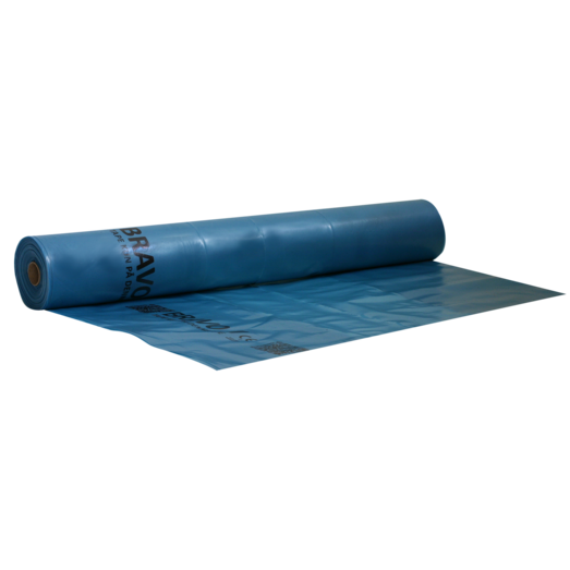 Billede af Bravo PE-dampspærre folie blå 2x50 meter x0,2 mm.
