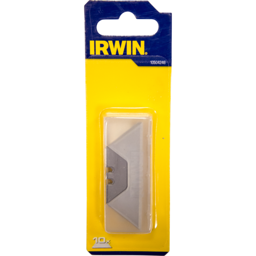 Irwin trapez knivblad karbon 10/pk