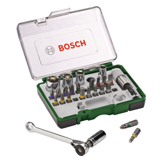 Bosch bits og topnøglesæt 25 dele