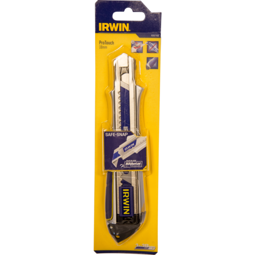 Irwin protouch knæk-af kniv 18 mm m/låseskrue