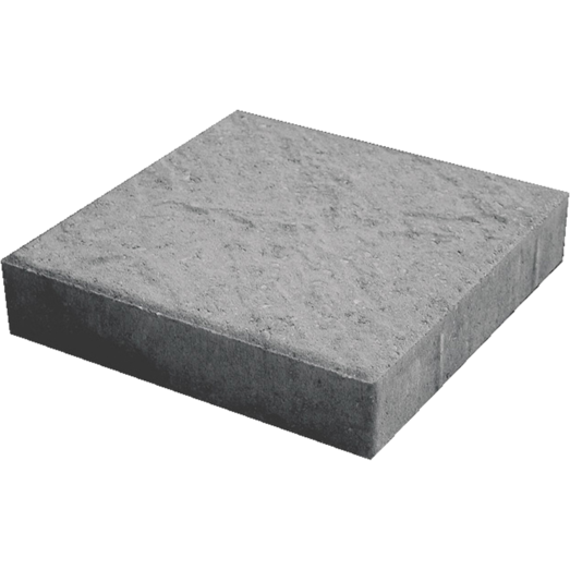 IBF Skiferpræg betonflise med grå - 30x30x6 cm