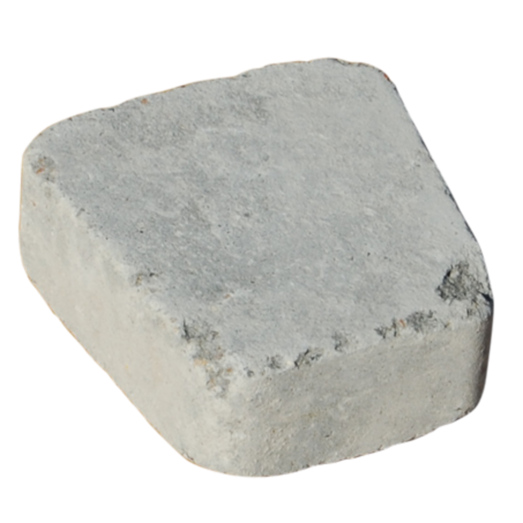 Herregårdssten Flex-line med rumlet kant stor sten grå 14x14x5 cm