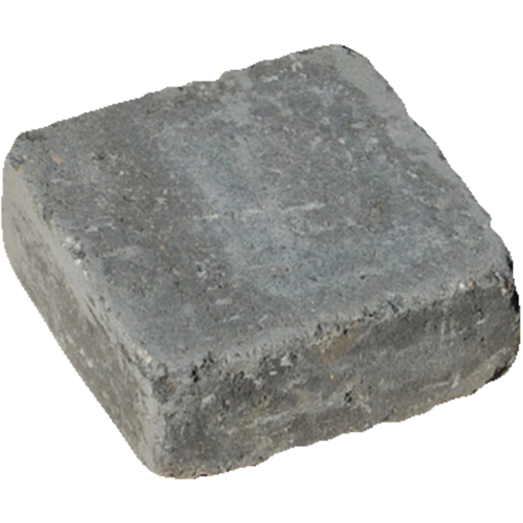 Herregårdssten med rumlet kant 2/3 sten koks 14x14x5 cm