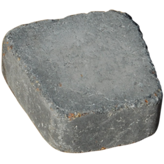 Herregårdssten Flex-line med rumlet kant stor sten koks 14x14x5 cm