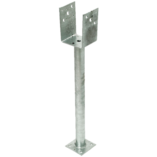 Paslode UR stolpebærer D120xH110xB90 L500 mm varmforz.