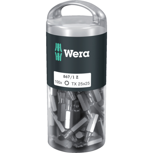 Wera 867/1Z DIY-Boks TX 25x25 mm 100 stk