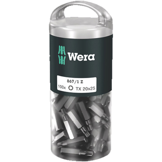 Wera 867/1 Z TX10 X 25 DIY boks 100 stk