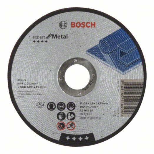 Bosch skæreskive 125x1,6 metal