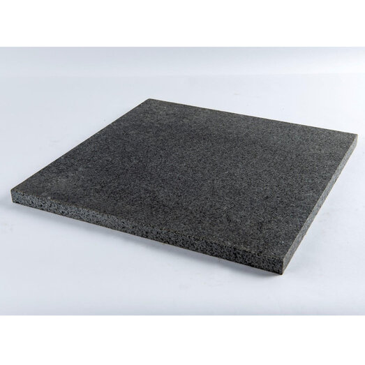 Granitflise G695 60x60 cm sortgrå