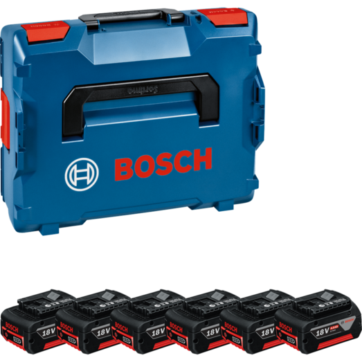 Bosch batteripakke 6x4 Ah 