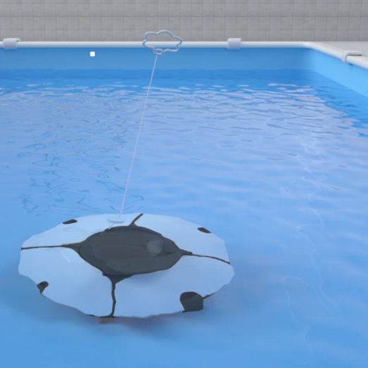 Pool robot frisbee FX2