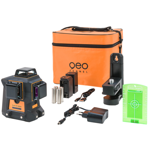 GeoFennel GEO6X SP grøn multilinje-laser kit (4045921014022)