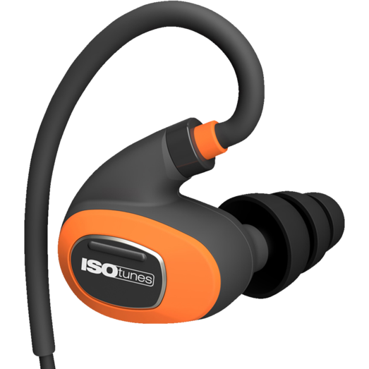 ISOTunes Pro 2,0 EN325 høreværn sort/orange