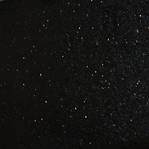 Granitfliser Black Galaxy poleret m/fas sort