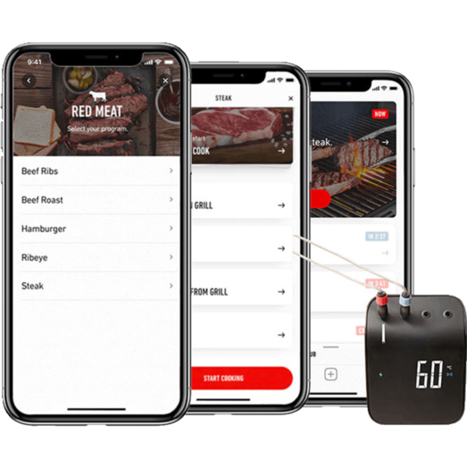 Weber Connect Smart Grilling Hub stegetermometer