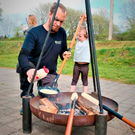 Bon-Fire pandekagepande, Ø20 x 130 cm