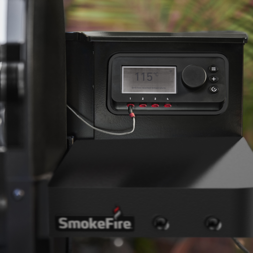Weber SmokeFire EPX6 træpillegrill Stealth Edition