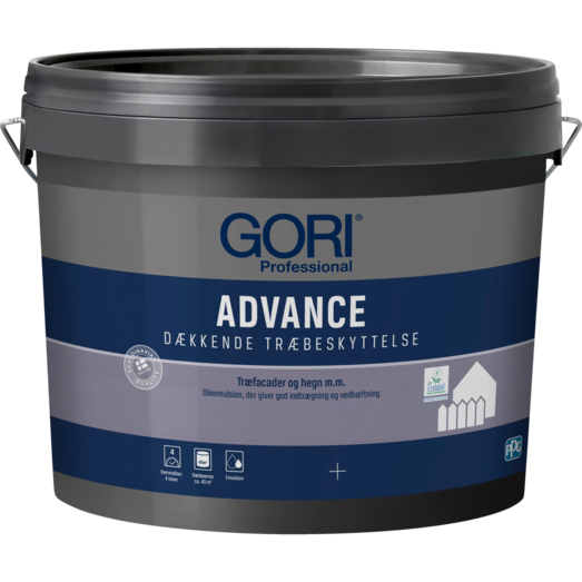 GORI Professional Advance superdækkende træbeskyttelse ibenholt