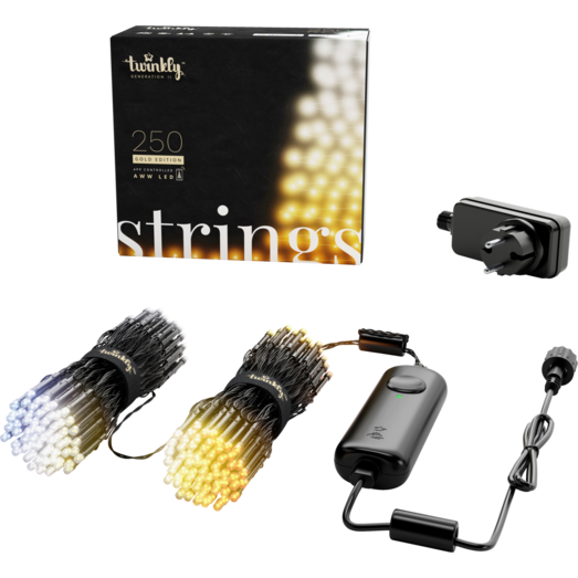 Twinkly Light String lyskæde 250 LED 20m Gold edition