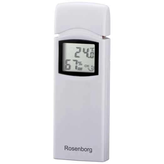 Rosenborg WS2811 sensor med temperatur og luftfugtighedsmåler