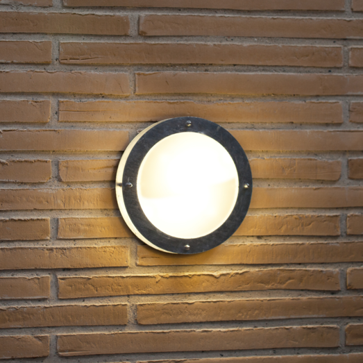 Nordlux Malte udendørs væglampe galvaniseret
