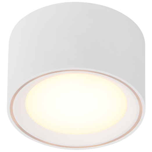 Nordlux Fallon LED-pÃ¥bygningsspot hvid (5701581415089)