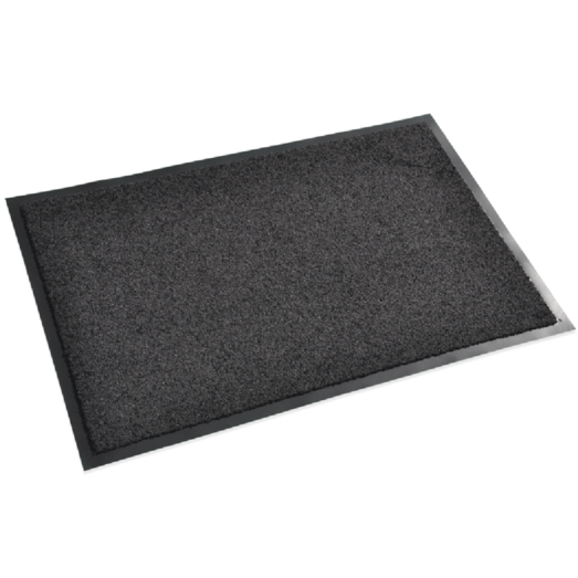 Clean Carpet Twist dørmåtte 8 mm x 90x150 cm sort