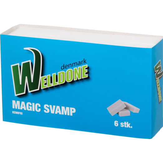 Welldone magic svampe 6 stk
