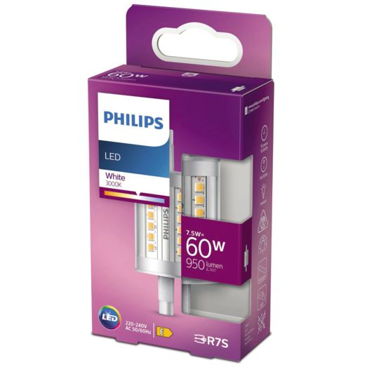 Philips LED rør 78 mm 60W ikke dæmpbar hvid