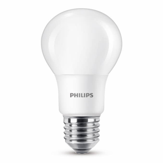 Philips Standard LED pære E27 60W 2 pack