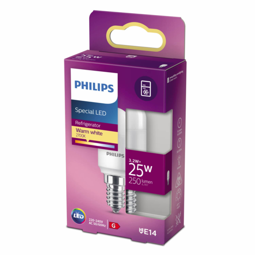 Philips Parfume LED pære E14 25W mat