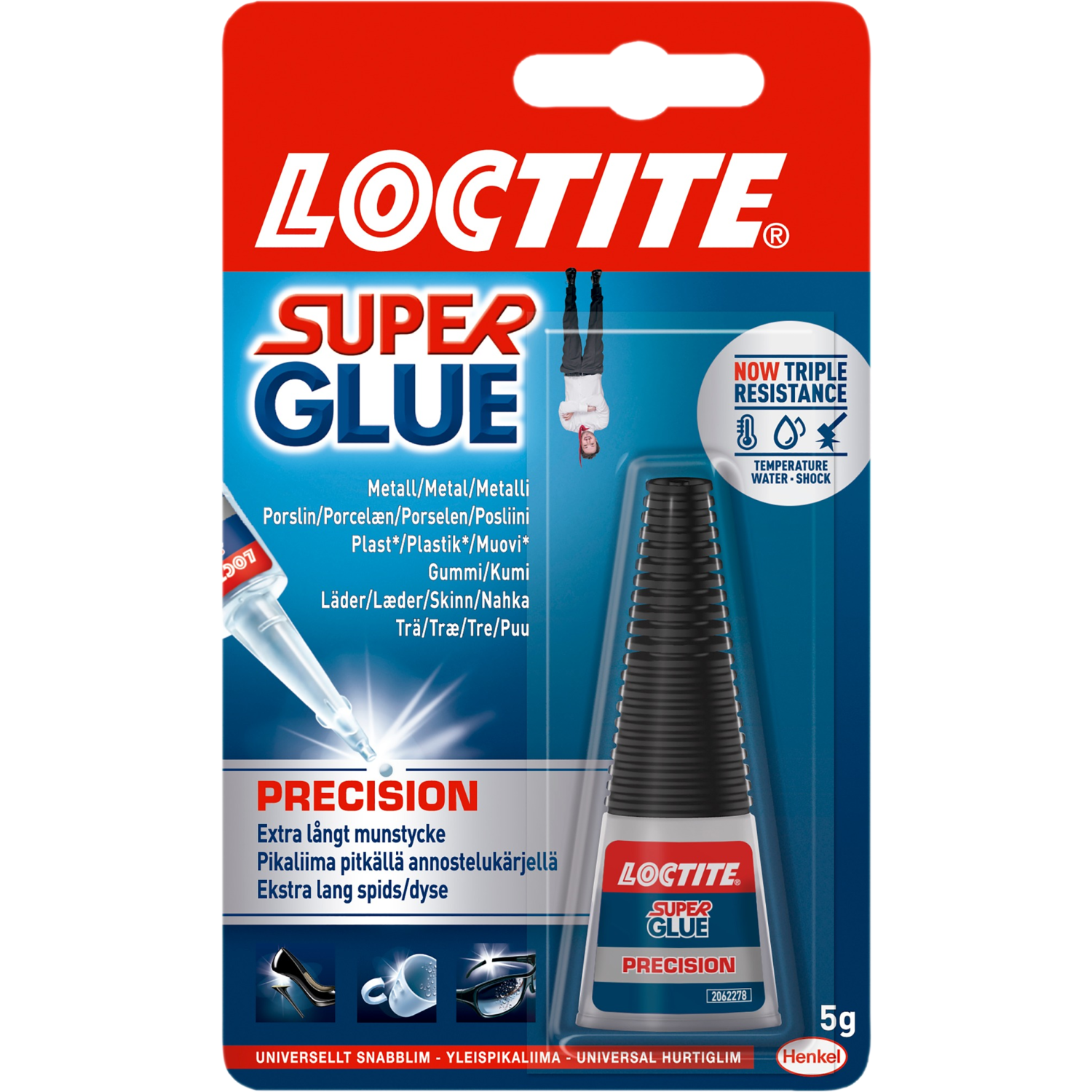 Tog Forbedring legetøj Loctite Super glue liquid precision 5 g