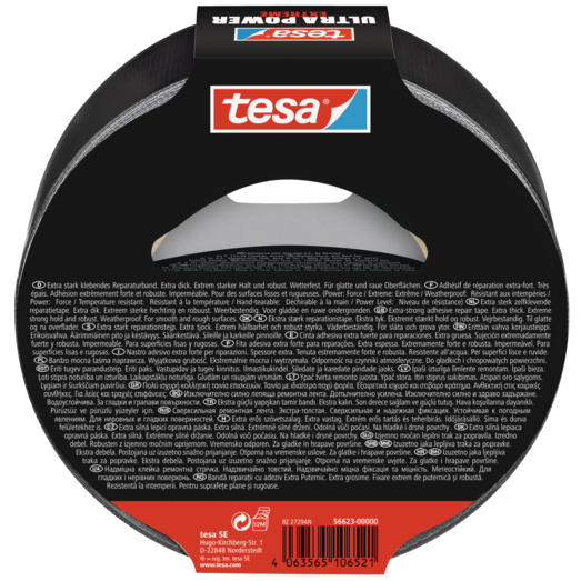 Tesa Ultra Power Extreme reparationstape 50 m x 25 mm transparent