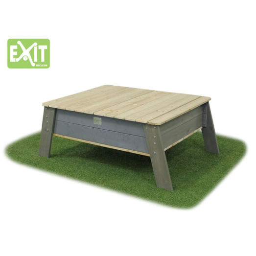 Exit Aksent XL sandkassebord m/låg grå