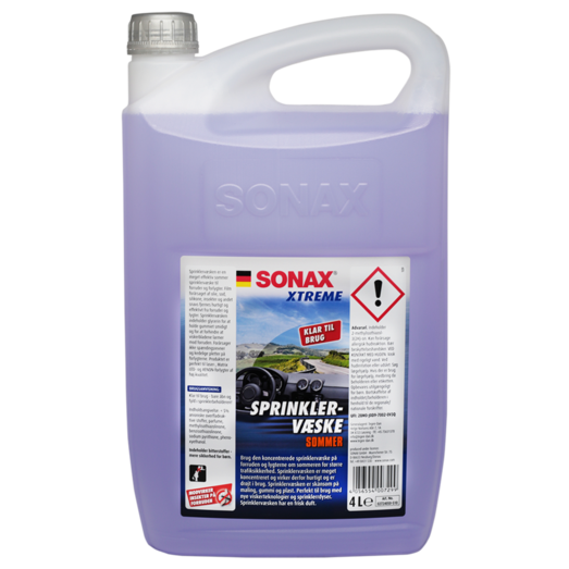 Sonax sommer sprinklervæske 4 L