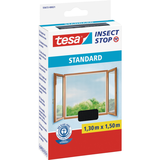 Tesa® Insect Stop Insektnet Standard til vinduer, antracit