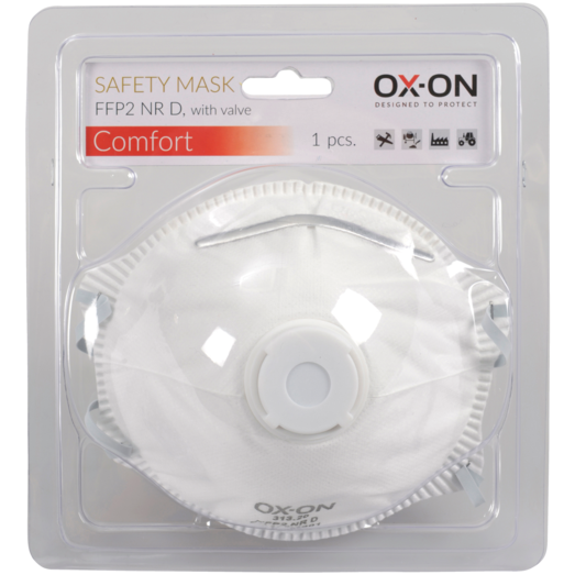 OX-ON FFP2 støvmaske m/ventil