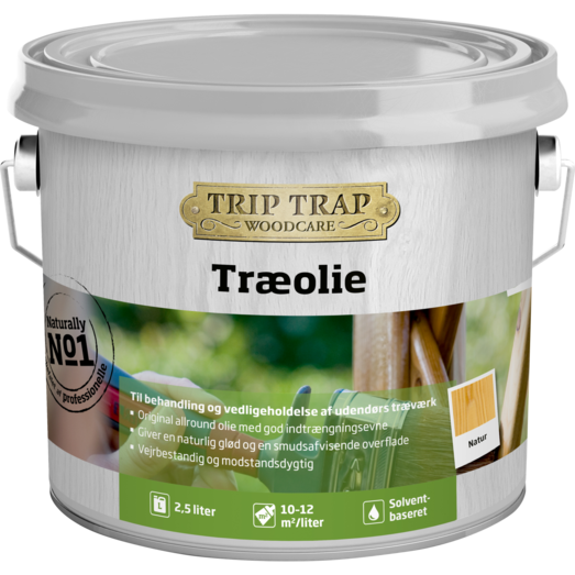 Trip Trap træolie natur 2,5 L