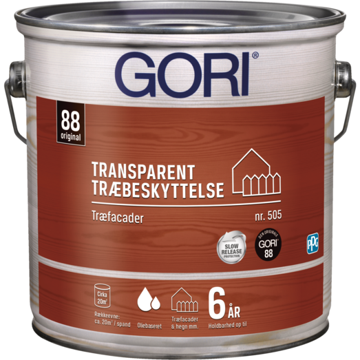 GORI 505 transparent træbeskyttelse teak
